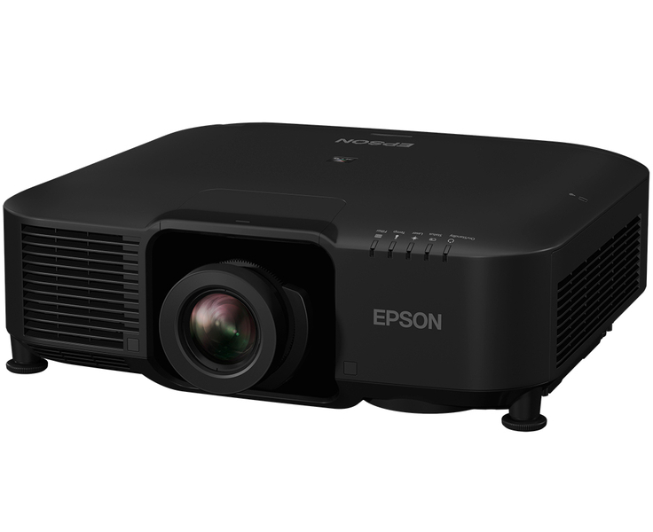 ビジネスプロジェクター/高輝度モデル/レーザー光源/8000lm/2軸シフト4K/レンズ別売/黒モデル