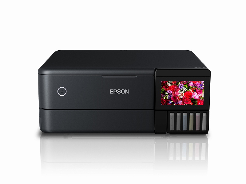 A4カラーインクジェット複合機/エコタンク搭載モデル/6色/有線・無線LAN/Wi-Fi Direct/両面/4.3型ワイドタッチパネル