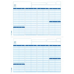 支給明細書A4単票