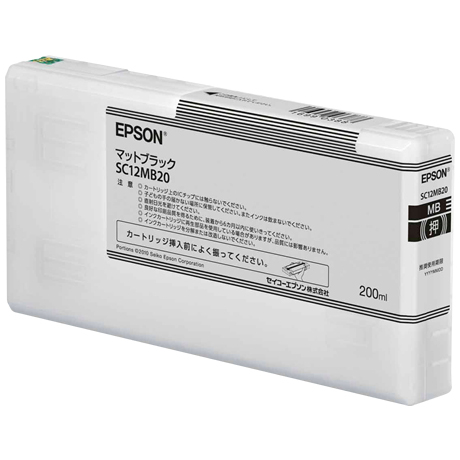 SureColor用 インクカートリッジ/200ml（マットブラック）