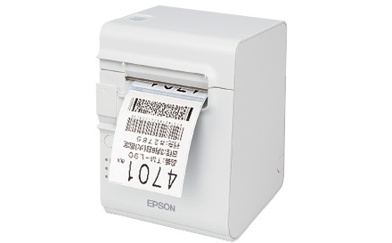 モノクロラベルプリンター/80mm/USB/電源同梱