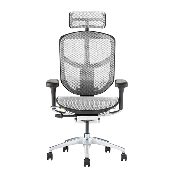 EJ2-HAM-BF-WH【PU】 エルゴヒューマン エンジョイⅡ ハイタイプ ブラックフレーム/ホワイト