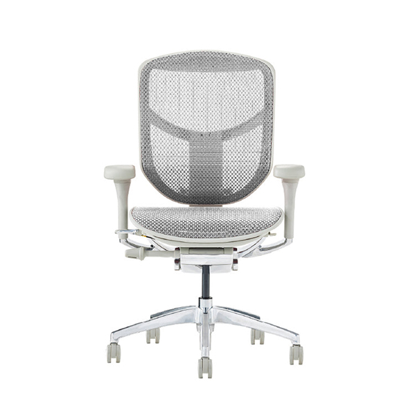 EJ2-LAM-GF-WH【PU】 エルゴヒューマン エンジョイⅡ ロータイプ グレーフレーム/ホワイト