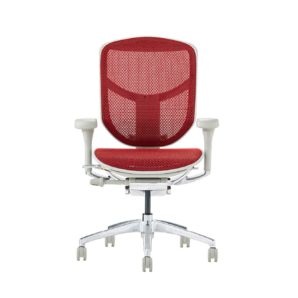 EJ2-LAM-GF-RD【PU】 エルゴヒューマン エンジョイⅡ ロータイプ グレーフレーム/レッド