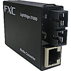 10/100/1000BASE-T to 1000BASE-LX(SC、SMF-70Km)メディアコンバータ