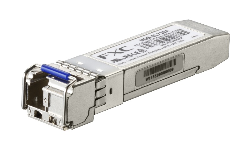 1000BASE-LX SMF LC 1芯(20km/TX1310nm) SFP モジュール + 同製品SB5バンドル