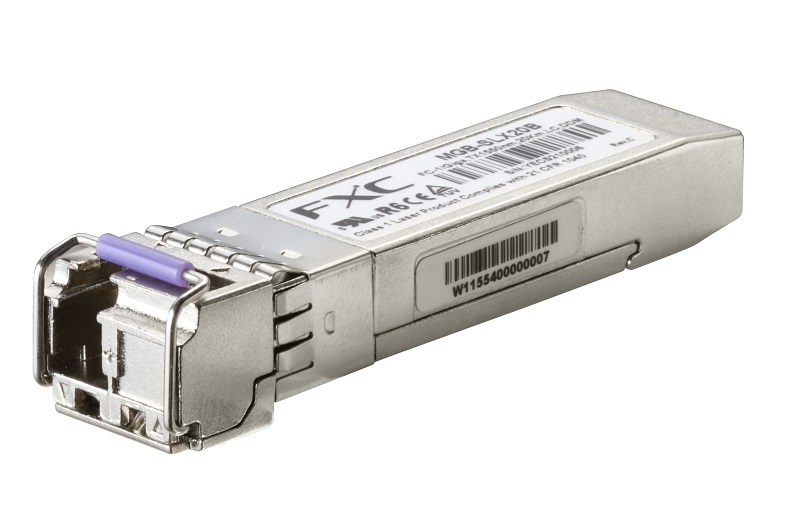 1000BASE-LX SMF LC 1芯(20km/TX1550nm) SFP モジュール + 同製品SB5バンドル
