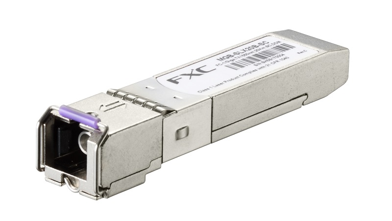 1000BASE-LX SMF SC 1芯(20km/TX1550nm) SFP モジュール + 同製品SB5バンドル