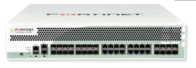 FortiGate 1500D UTPバンドル版 (初年度AV/IPS/Webフィルタ/スパム＋初年度FortiCare)