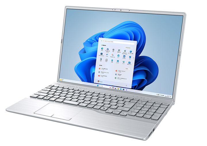 LIFEBOOK AH53/J3 シルバー (AMD Ryzen 7 7735U/16GB/SSD・512GB/Blu-ray/Win11Home64/Office Home and Business 2024(個人向け)/16型)