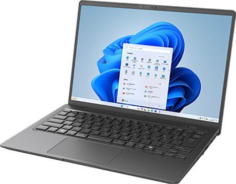 FMV M55-K3 ブラック (Ryzen 5 7535U/16GB/SSD・256GB/光学ドライブなし/Win11Home64/Microsoft 365 Personal (24か月版、Office H&B2024 オプション付)/14型)