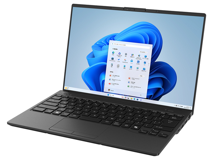 LIFEBOOK UH-X/J3 ブラック (Core Ultra7 155U/16GB/SSD・512GB/光学ドライブなし/Win11Pro64/Office Home and Business 2024(個人向け)/14型)