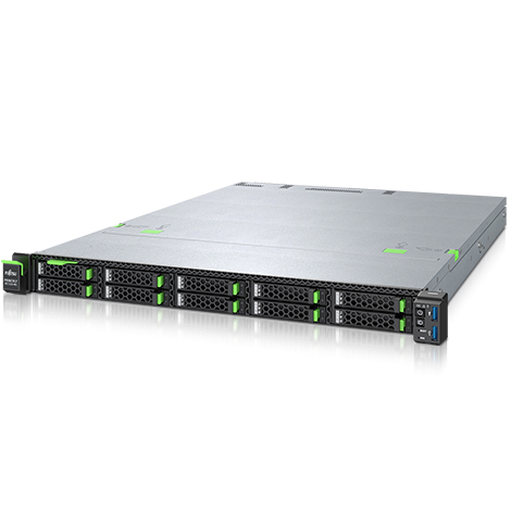 PRIMERGY RX1330 M5 ラックベースユニット (2.5インチ HDD/SSD×8/300W電源×1)