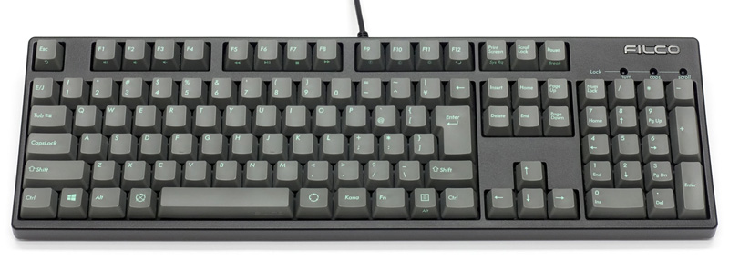 Majestouch + SGK スピードシルバー軸 日本語配列 かななし