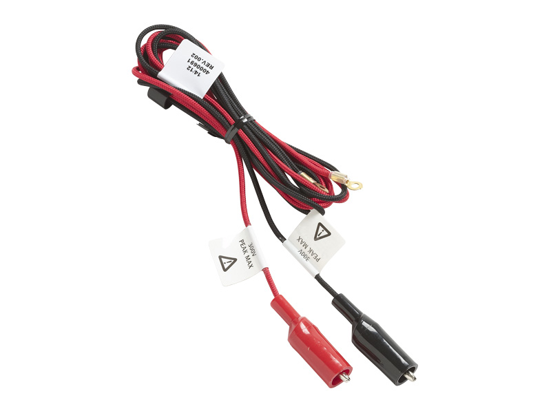 TS54・53用 わに口付テストリード