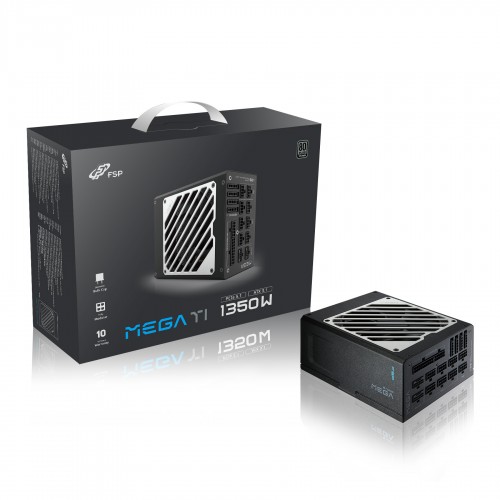 MEGA-1350TI/1350W電源ユニット/80PLUS Titanium/ATX 3.1対応/PCIe 12V-2x6 コネクタ2基搭載/フルモジュラー/10年保証