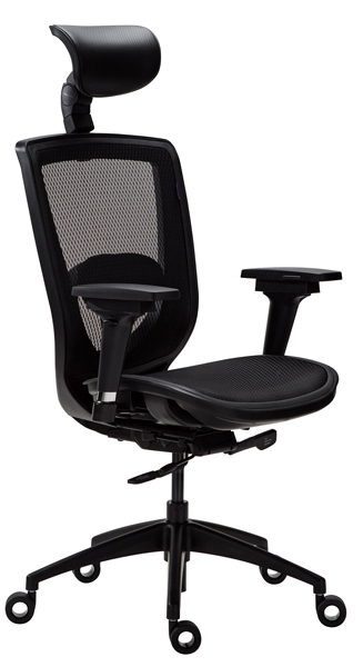 Alphaeon E3 Mesh Black/Black