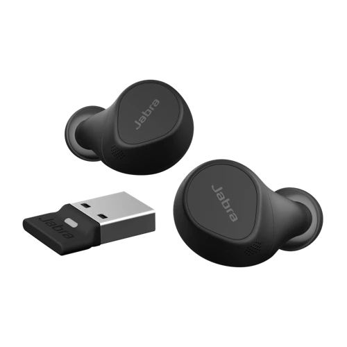 Jabra 完全ワイヤレスイヤホン型 USB-A UC認定 充電パッド付「Jabra Evolve2 Buds USB-A UC - Wireless Charging Pad」