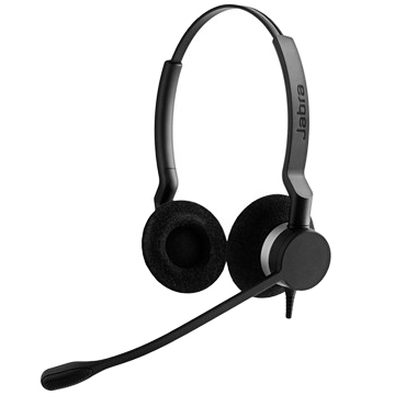 Jabra コンタクトセンター用QDヘッドセット 両耳「Jabra BIZ 2300 QD Duo」