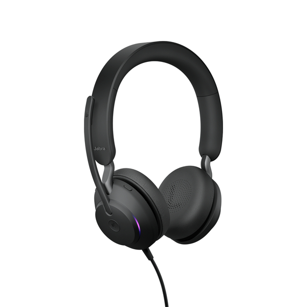 Jabra USBヘッドセット USB-C/A 両耳 MS認定「Jabra Evolve2 40 SE MS Stereo USB C/A」