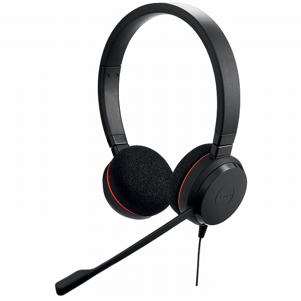 Jabra USBヘッドセット USB-C 両耳 MS認定 「Jabra EVOLVE 20 MS Stereo USB-C」