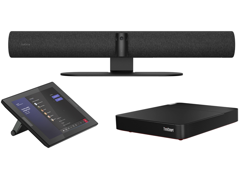 一体型ビデオバー（カメラ・マイク・スピーカー） MS認定 MiniPC＆タッチスクリーンコントローラー付「Jabra PanaCast 50 Room System MS Microsoft Teams Rooms モデル」