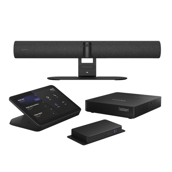 Jabra 一体型ビデオバー（カメラ・マイク・スピーカー） MS認定 会議室専用PC＆IPタッチコントローラー付き「PanaCast 50 Room System 2 IP P50 US&Len JP CHGR-A」