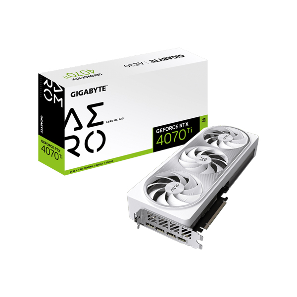 NVIDIA GeForce RTX4070ti GDDR6X 12GBメモリ搭載 グラフィックボード 2年保証 GV-N407TAERO OC-12GD