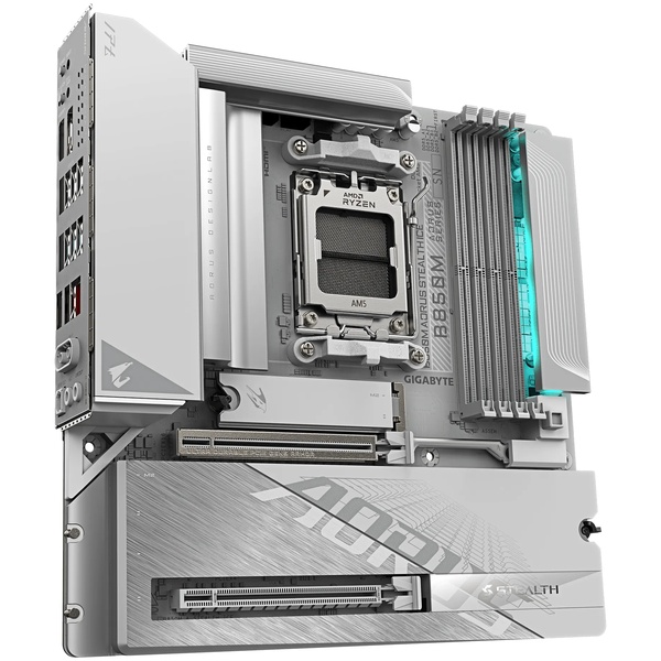 Micro-ATXマザーボード GIGABYTE B850M AORUS STEALTH ICE