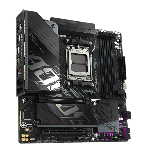 Micro-ATXマザーボード X870M AORUS ELITE WIFI7