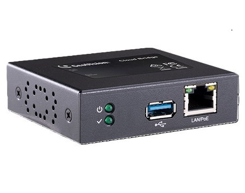 GV-Cloud Bridge ONVIF対応カメラをGeoVision製ソフトウェアとモバイルアプリに接続し、監視と管理を統合するように設計されたエンコーダーです。1年保証