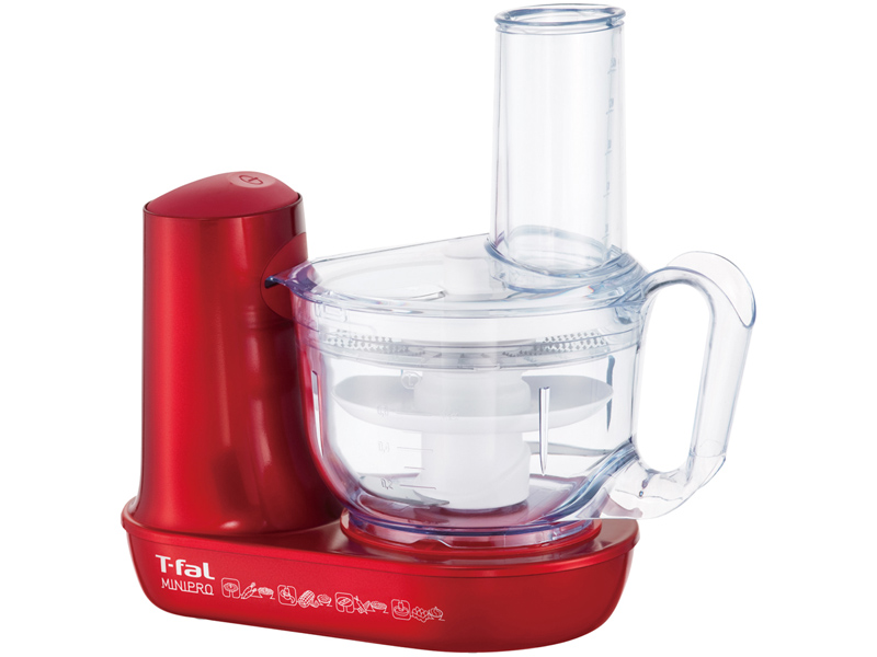 T-fal フードプロセッサー ミニプロ ルビーレッド