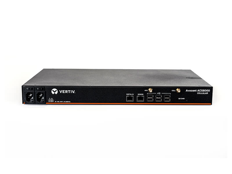 Vertiv Avocent 1U シリアルコンソールサーバー デュアルAC電源48ポートモデル