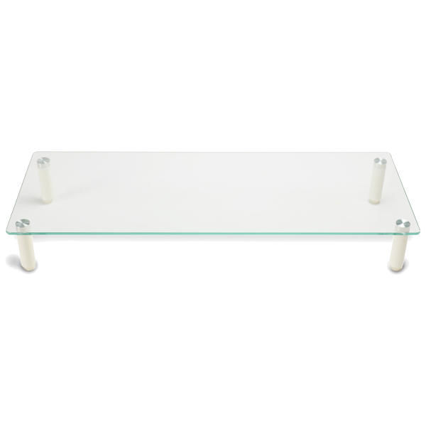 ディスプレイ台 強化ガラス プラスチック支柱モデル