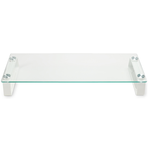 ディスプレイ台 強化ガラス メタル支柱モデル