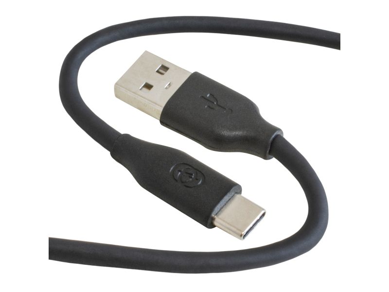 USB Std-A to C 2.0M ケーブル ブラック