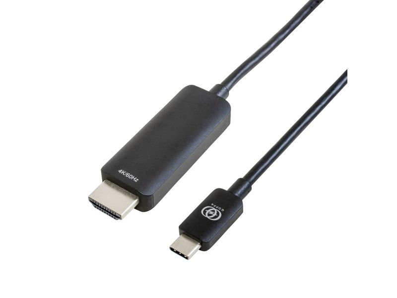 USB Type-C→HDMI変換ケーブル 3.0m ブラック