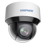 4Mpix 屋外用光学25倍ズームPTZ IPカメラ