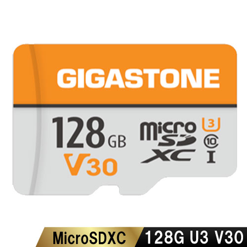 microSDXCカード 128GB SDカードケース付き UHS-I U1 V30 Class10スペック 最大読み取り速度95MB/s 4K ビデオ撮影対応