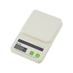 エコなソーラー式 デジタルソーラークッキングスケール グリーン