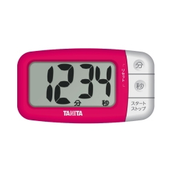 5つのリズム設定付 デジタルタイマーでか見えプラス フレッシュピンク