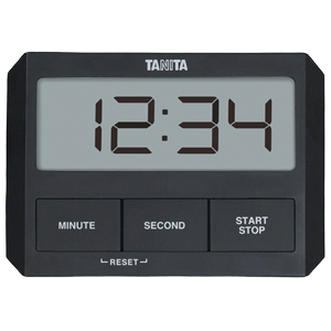 ガラスにつくタイマー ブラック