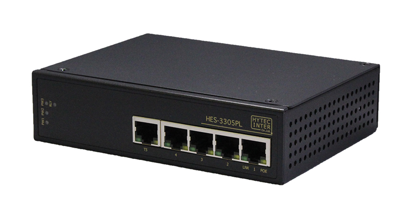 産業用GbE/PoE対応イーサネットスイッチ HES-3305PL