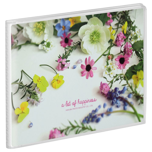 Pポケットアルバム NP Lサイズ 横 20枚収納 フラワーズ