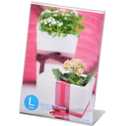 アクリルLフレーム L 1面（タテ）