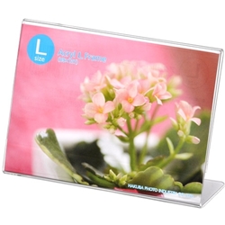 アクリルLフレーム L 1面（ヨコ）