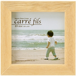 SQ木製額 Carre fils（カレ フィス） 89 （89×89mm） 1面 ナチュラル