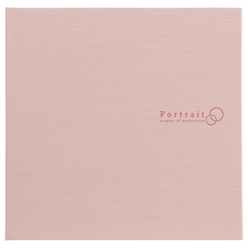 スクウェア台紙 No.2730 2L（カビネ）サイズ 2面（角×2枚） ピンク