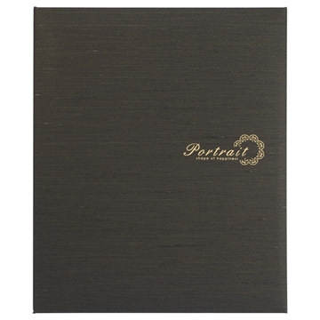 高級台紙 No.890 6切 2面（タテ・タテ） ブラウン