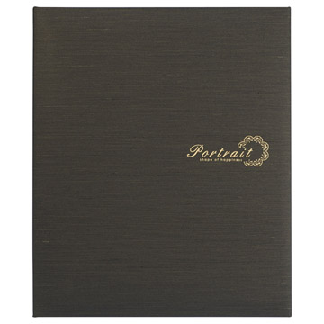 高級台紙 No.890 6切 3面（タテ・タテ・タテ） ブラウン